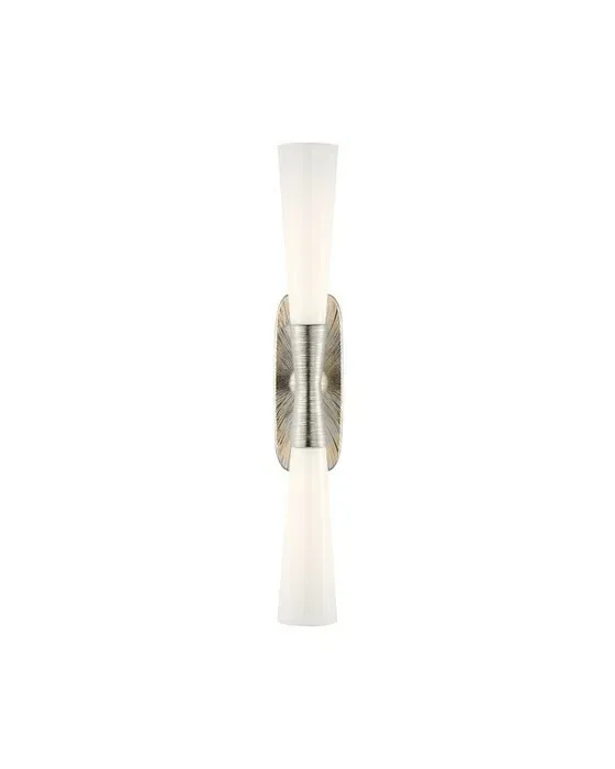 Utopia 32" Double Bath Sconce Polished Nickel