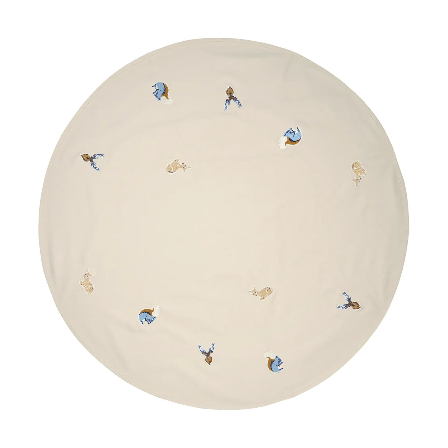 Broste Copenhagen Deer julgransmatta Warm Beige
