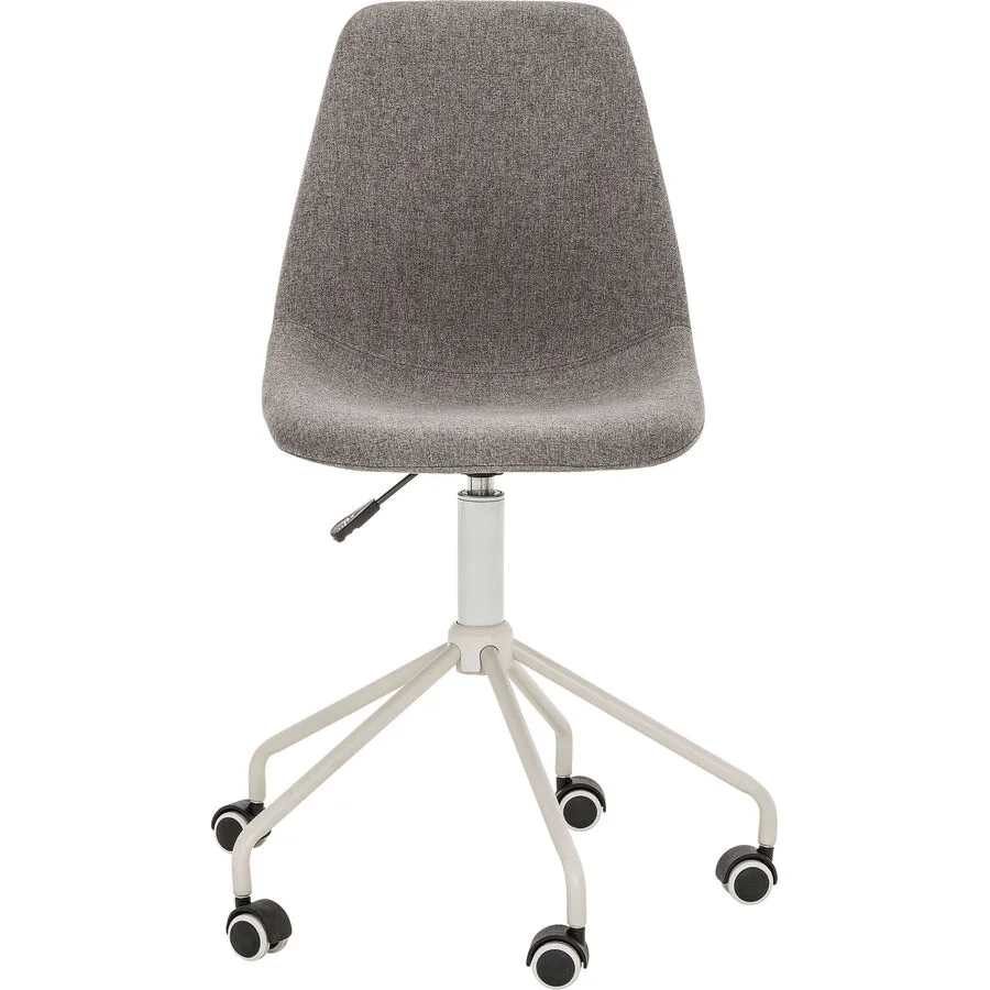 Bürostuhl Lia dunkelgrau Metall/Alu/Kunststoff H 86 cm