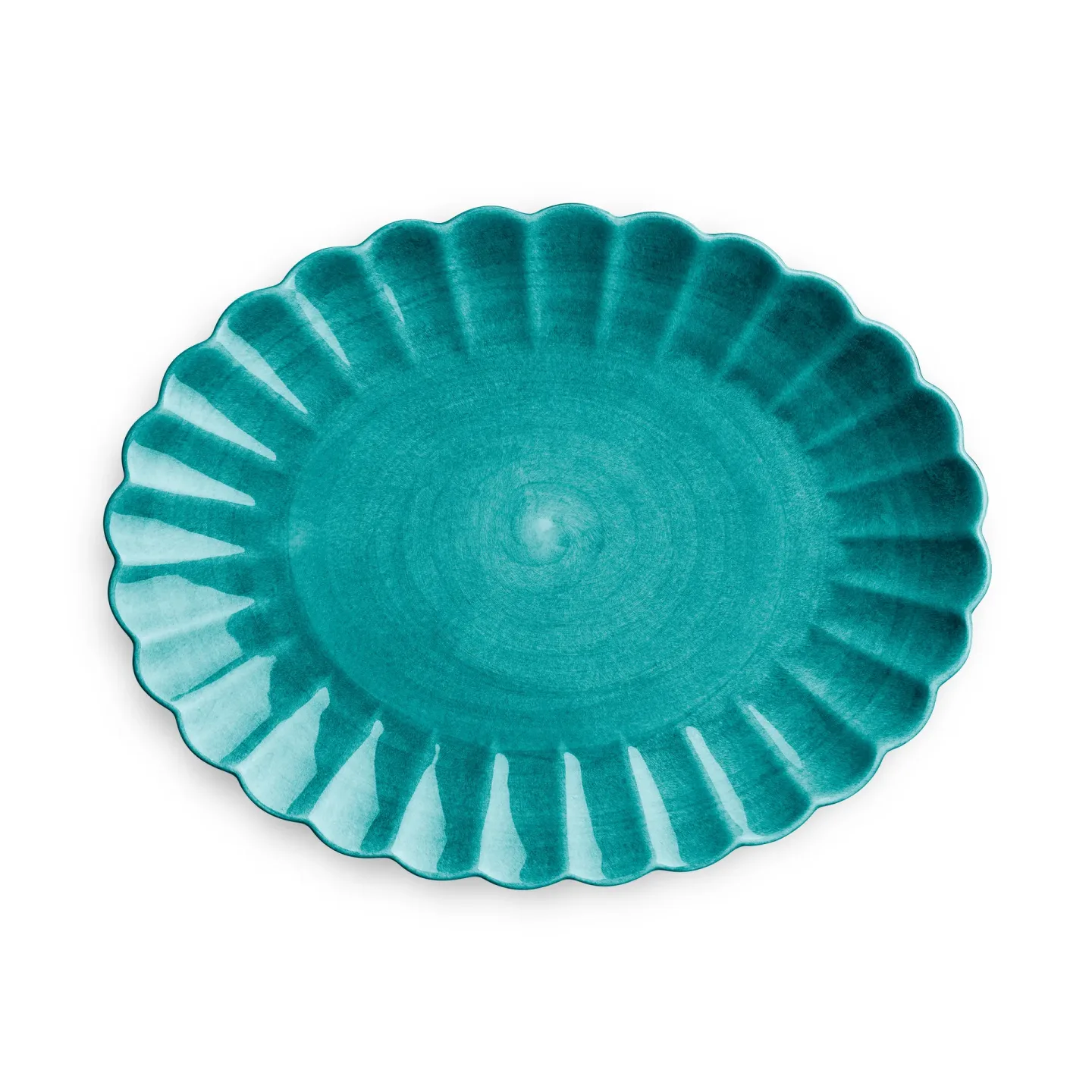 Mateus Oyster Teller 30 x 35cm Ocean