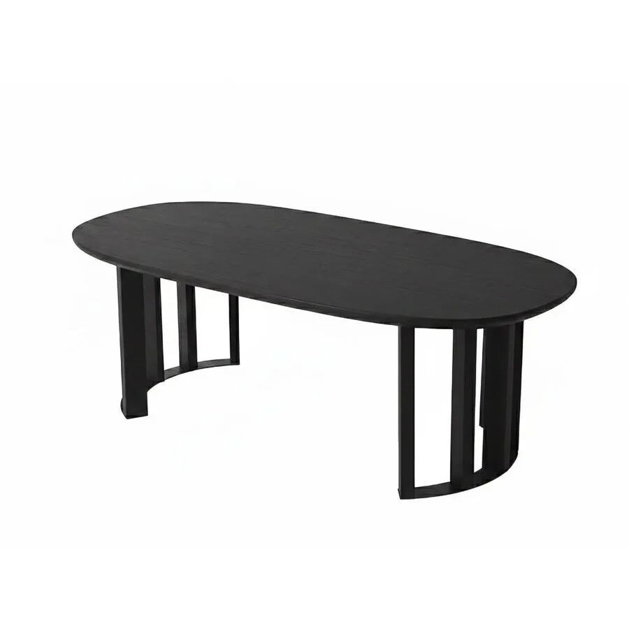 Salontisch Georis Braun Holz B 120 cm - Farbe: Nussbaum