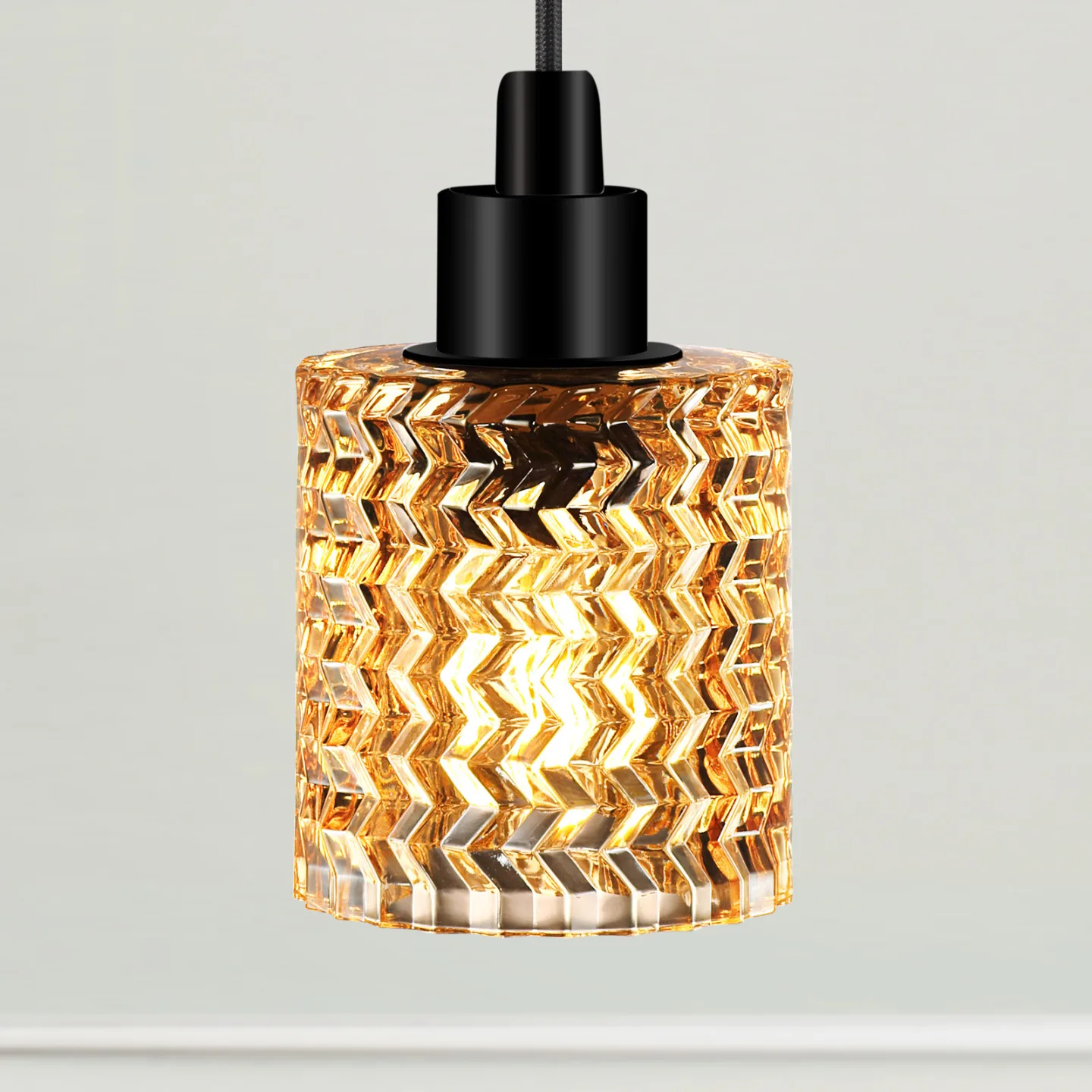 Hollywood Pendelleuchte Amber - Nordlux - Wohnzimmer - Modern - Glas - Einflammig