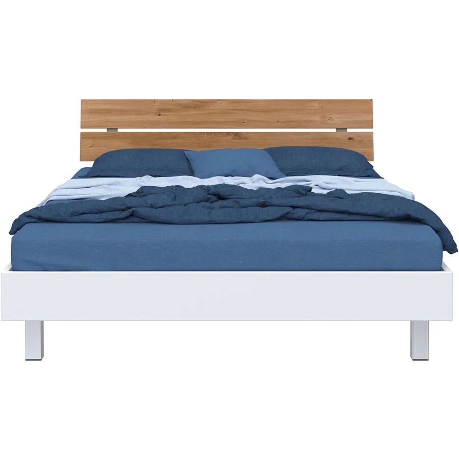 Bett Smart Weiss MDF 160 x 200 cm