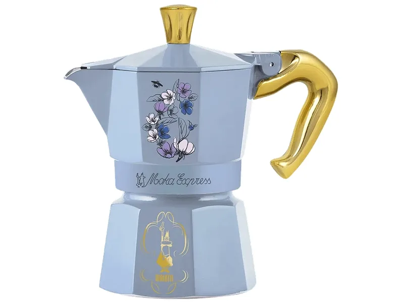 BIALETTI Italienische Kaffeemaschine BIA-MOKA-EXPR-3TZ-BT 0.13L