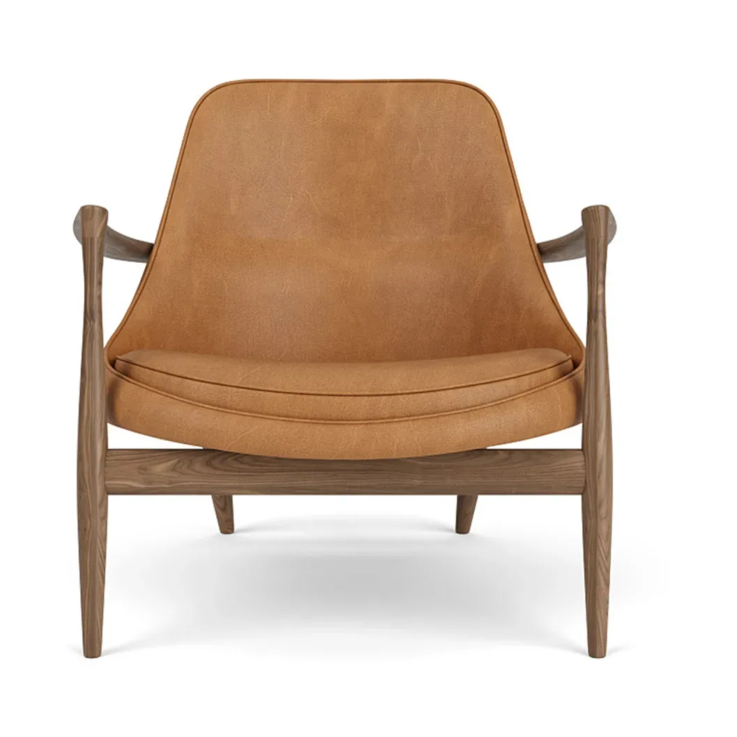 Audo Copenhagen Elizabeth loungefåtölj Dunes 21000-valnöt