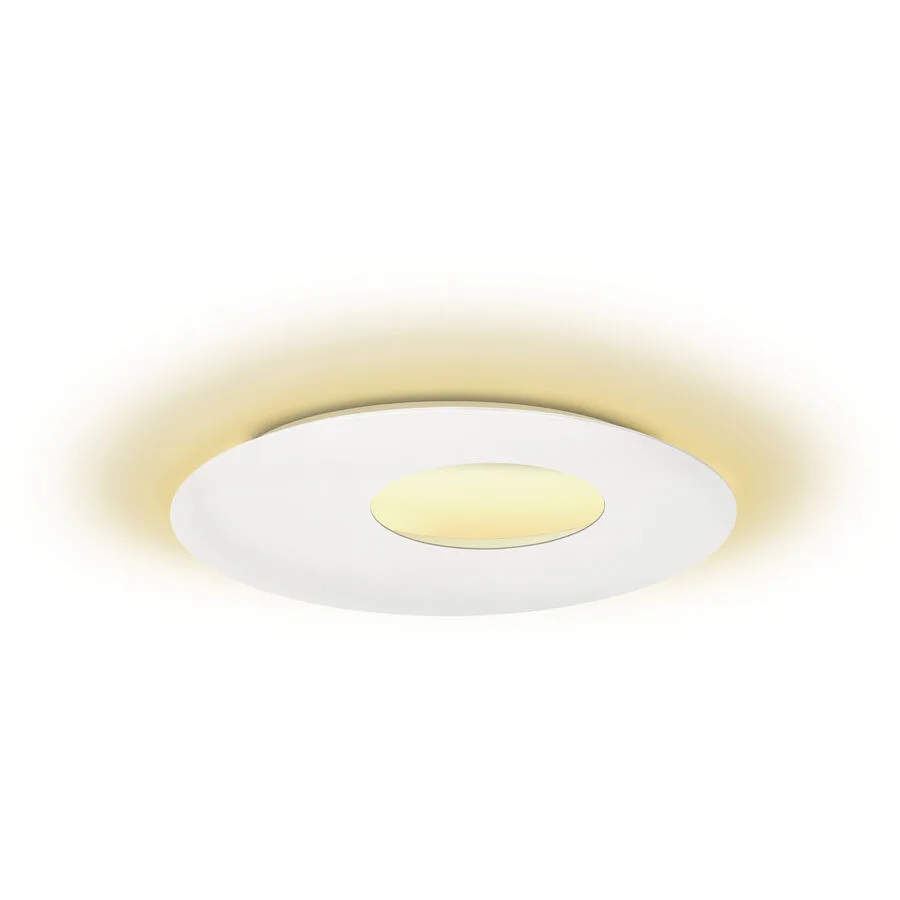Escale Deckenlampe Blade Weiss Aluminium 59 cm 4 cm - LED - Lichtfarbe: Extra warmweiss - LED Energiesparlampen