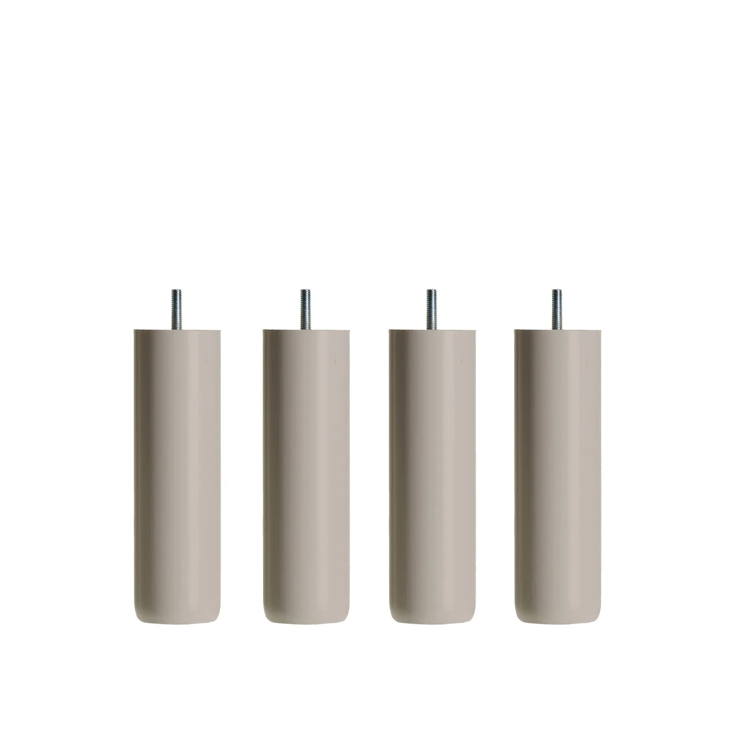 DUX - DUX SC sängben rund oatmeal 23 cm 4-pack - Sängben - Beige - Trä