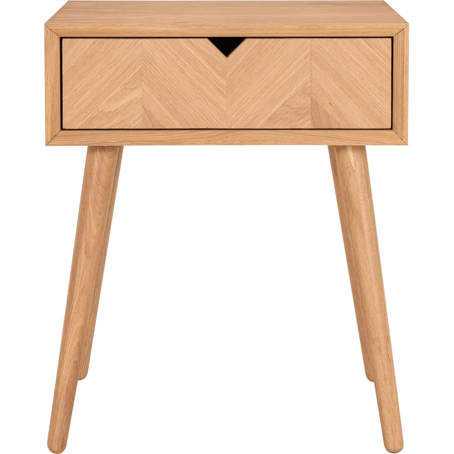 Nachttisch Cara Eiche furniert Holzwerkstoff B 45 H 55 cm