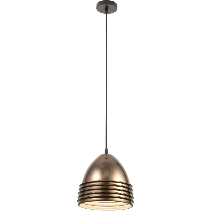 Pendellampe Yuli Bronze Metall 21 cm Höhenverstellbar (manuell)
