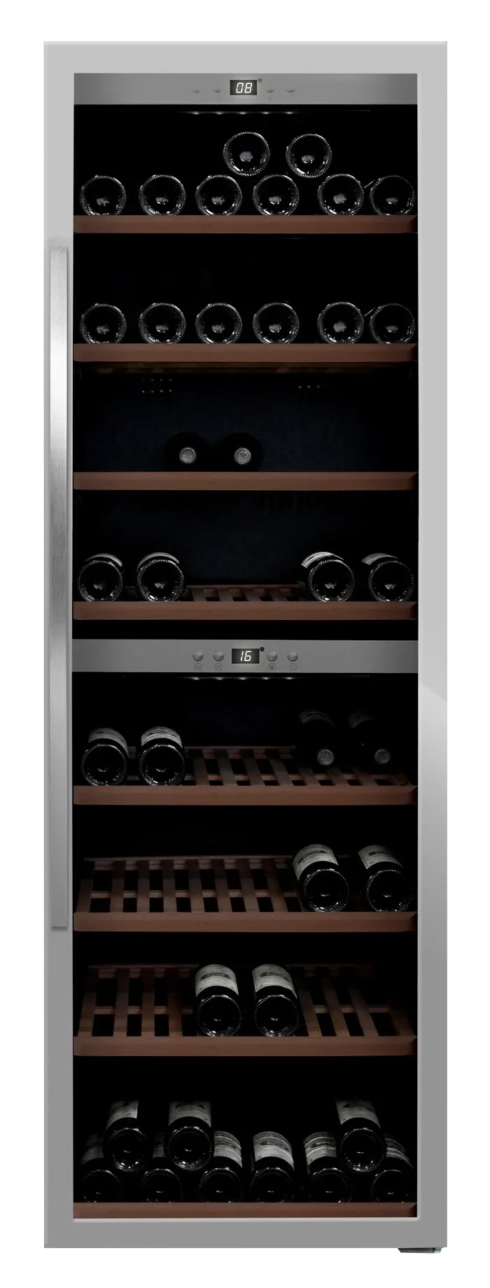 Freistehender Weinkühlschrank - WineExpert 180 Stainless