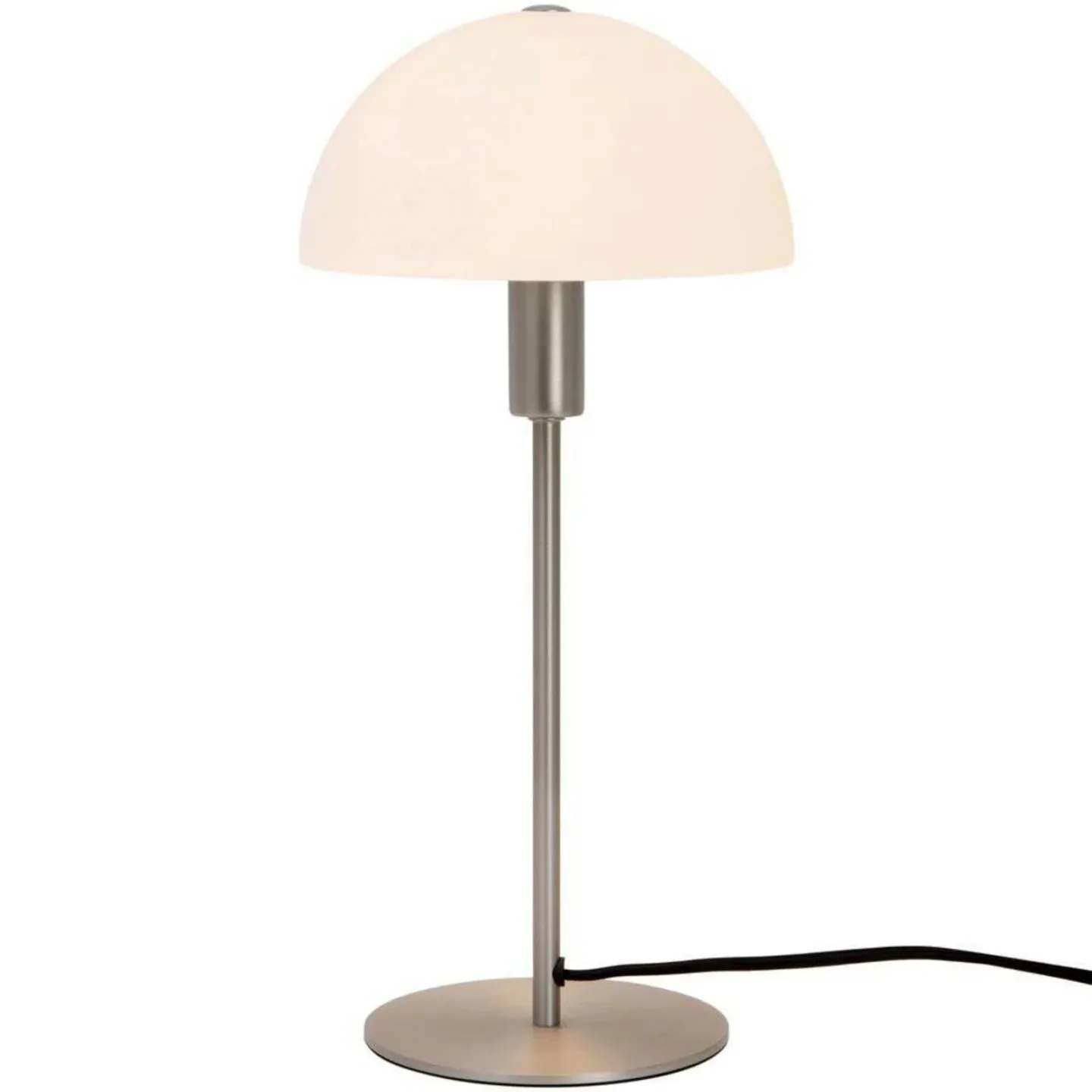 Ellen 20 Tischleuchte Opal/Brushed Steel - Nordlux - Wohnzimmer - Metall