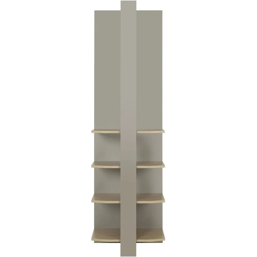Garderobenschrank Riol weiss/eiche Holzwerkstoff B 54 T 35 cm