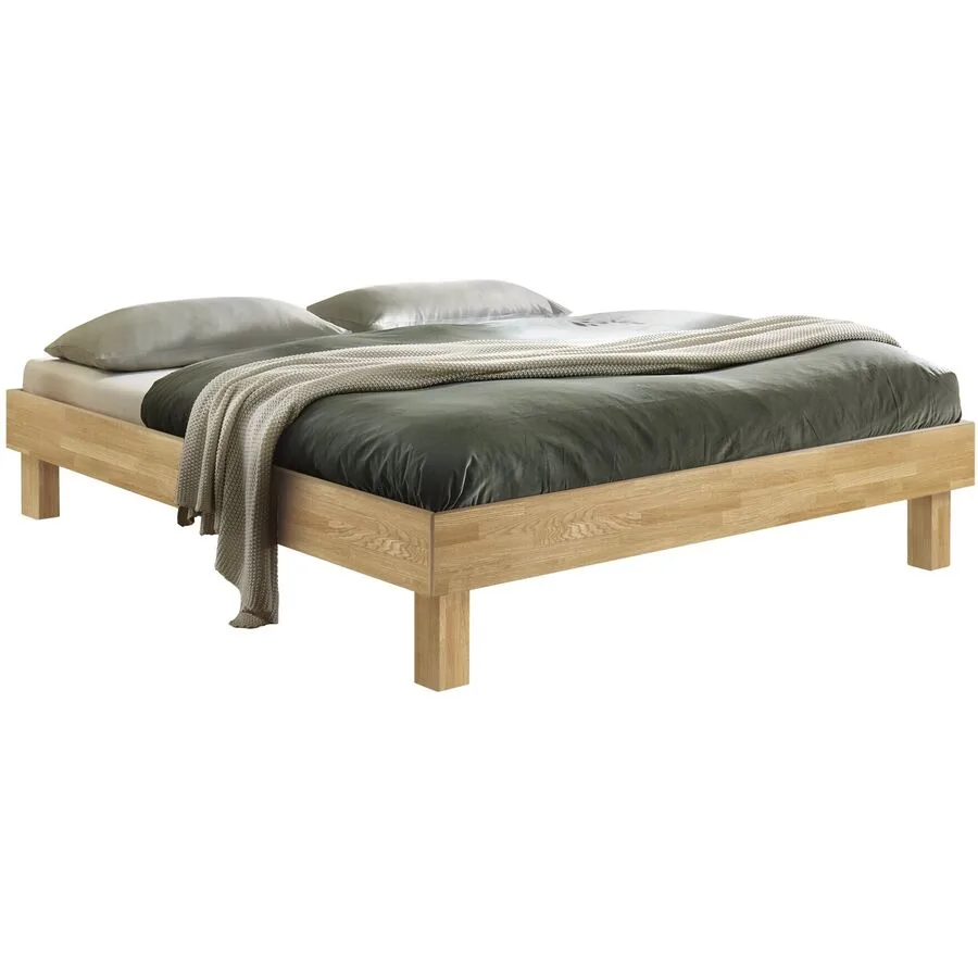 Hasena Bett Ferizeya eiche Eiche Massivholz 160 x 200 cm