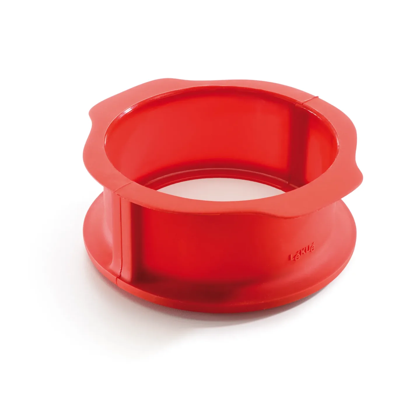 Lékué Lékué Springform mit Teller rot 15 cm