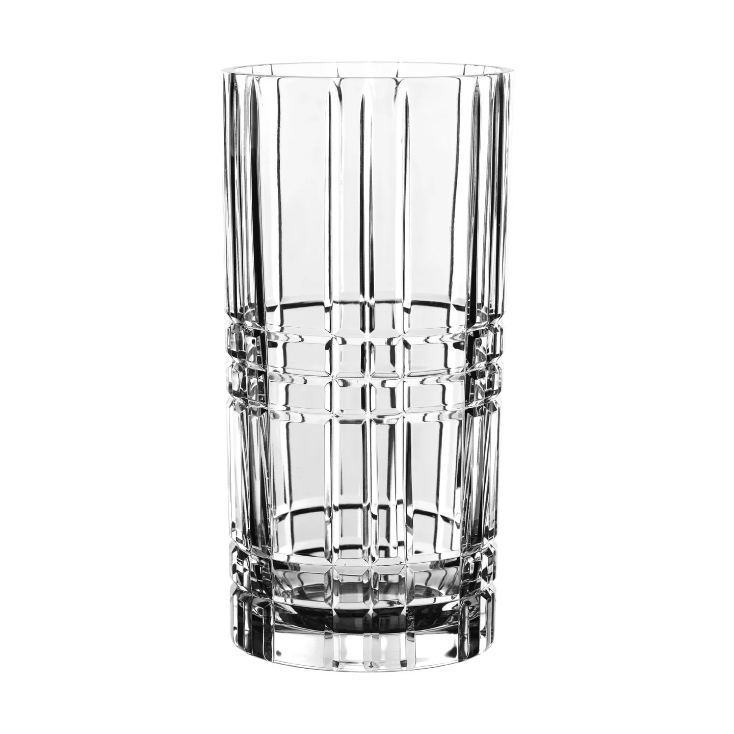 Nachtmann Square Vase Kristallglas, 28 cm