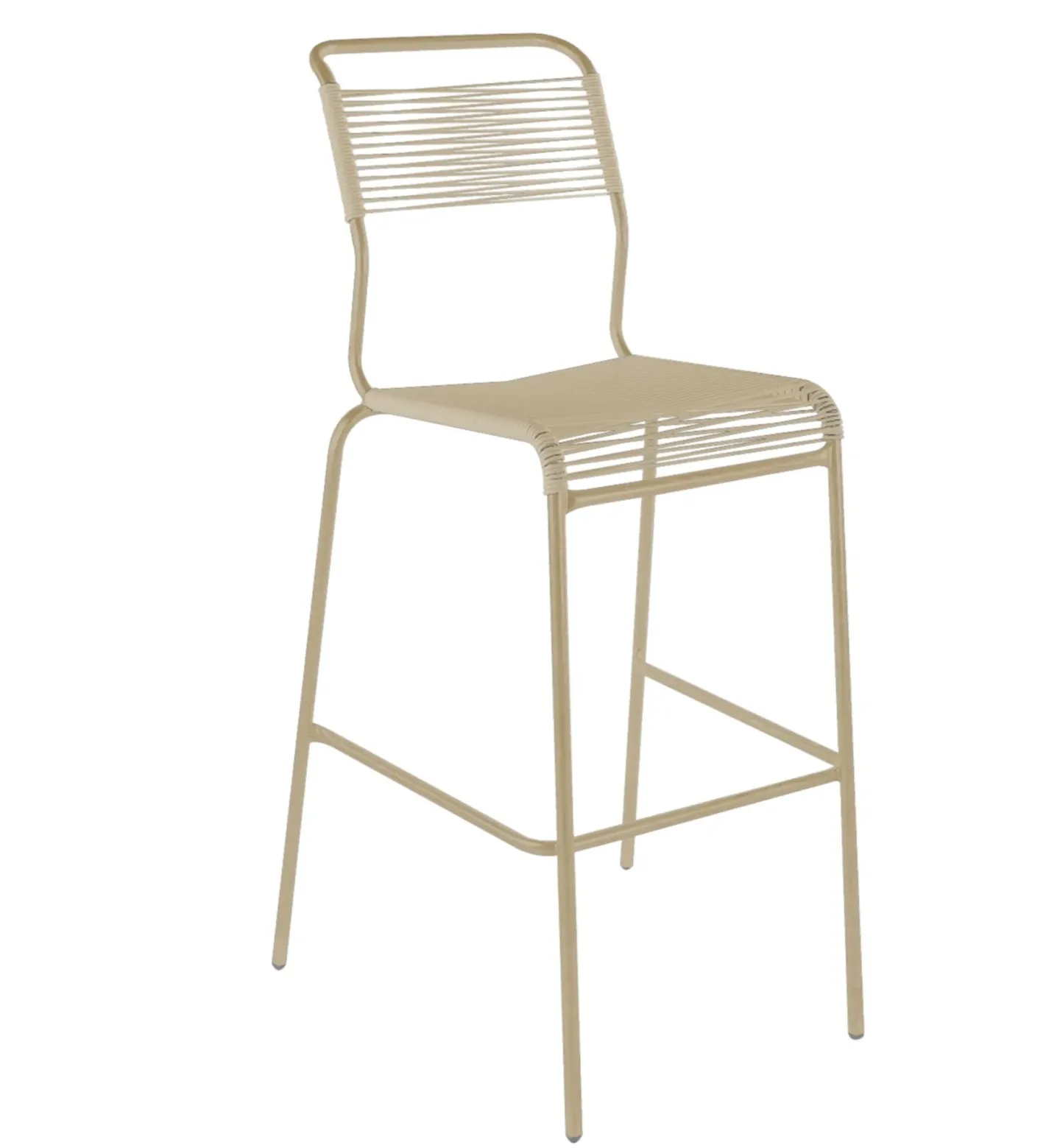 Schaffner Spaghetti-Barstuhl Säntis Beige | Schubiger Möbel