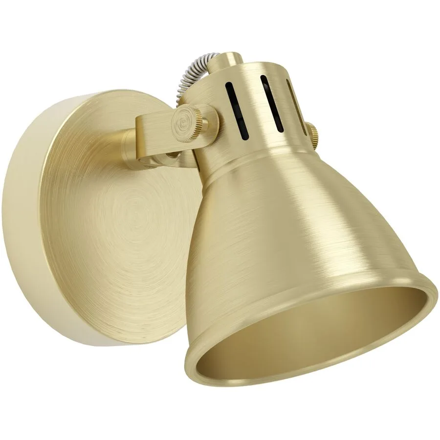 Eglo Spot Seras Stahl 10 cm 0 cm - Farbe: messing - LED - LED Energiesparlampen
