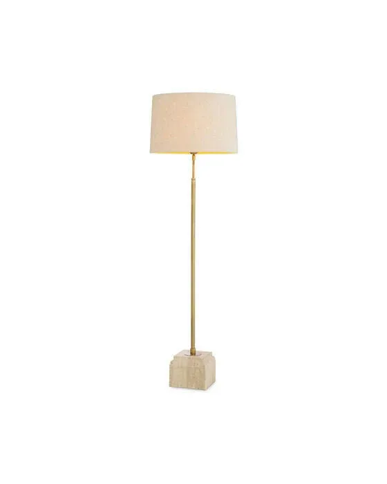 Rialta gulvlampe messing