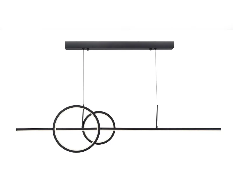 Hängelampe CARLOTTA LED 110x120cm 24W schwarz
