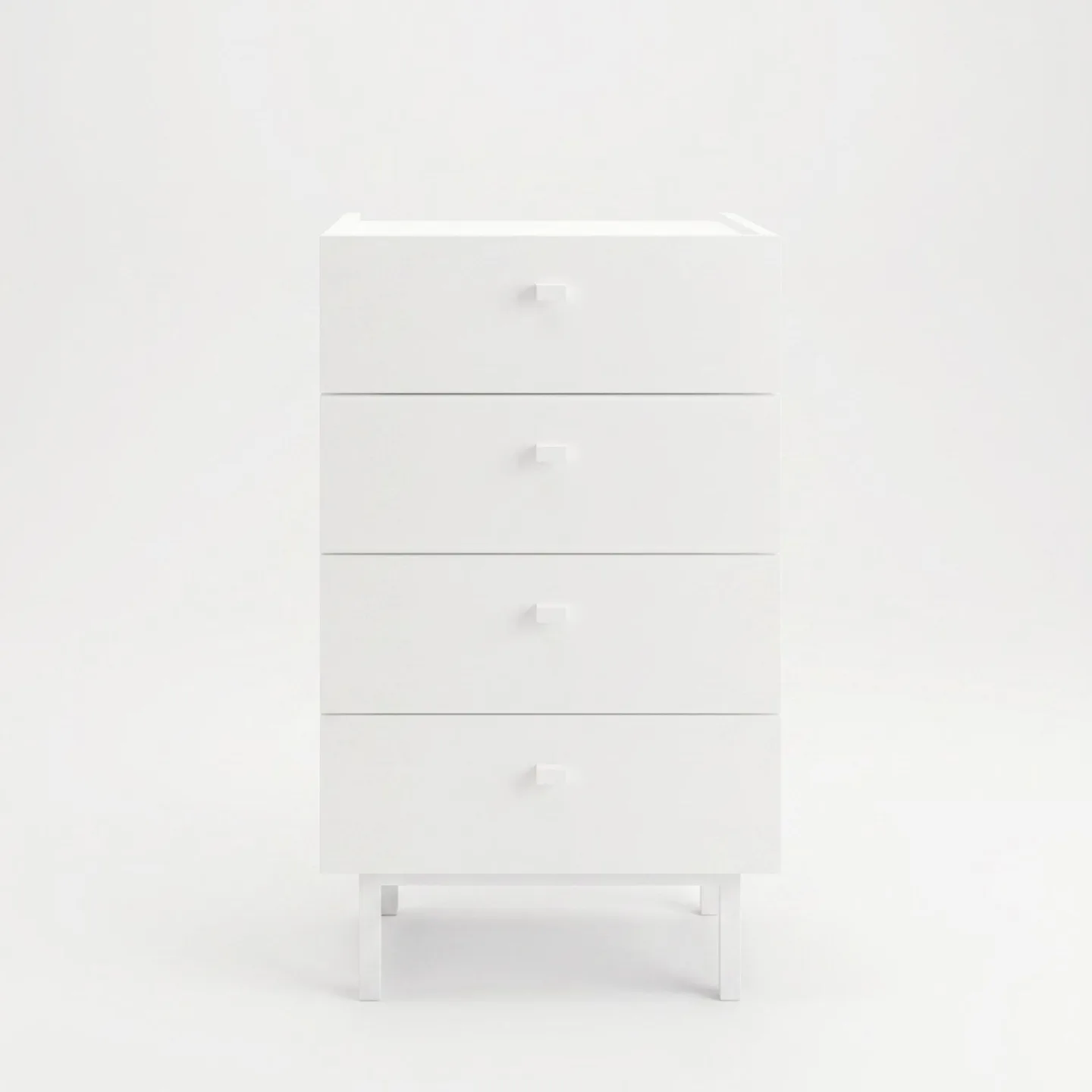 Kamulu Byrå 47,9x80,1x36,8 cm - Vit