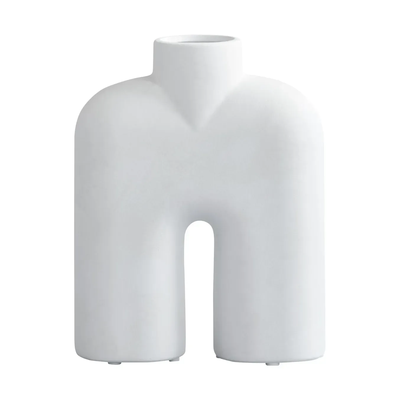 101 Copenhagen Cobra Tall mini Vase 18x17 cm Bone white