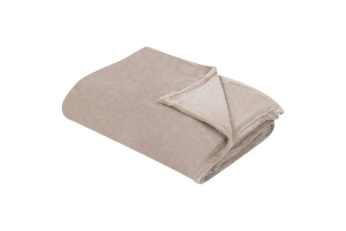 Pläd Bayburt Beige, 150x200 cm - Beige, 150x200 cm