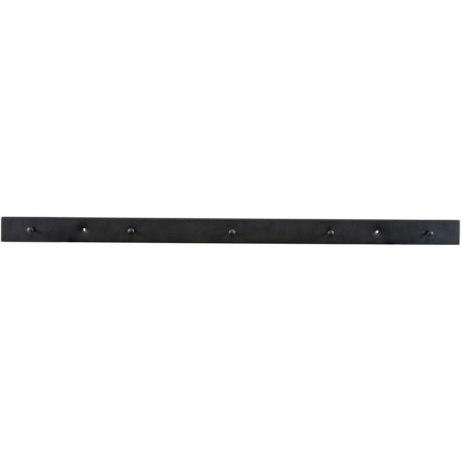 Kleiderhaken Qantara Schwarz Stahl 4 cm