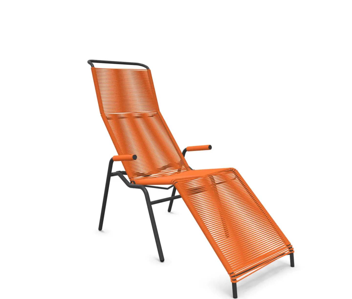 Schaffner Spaghetti-Liege Säntis Orange | Schubiger Möbel