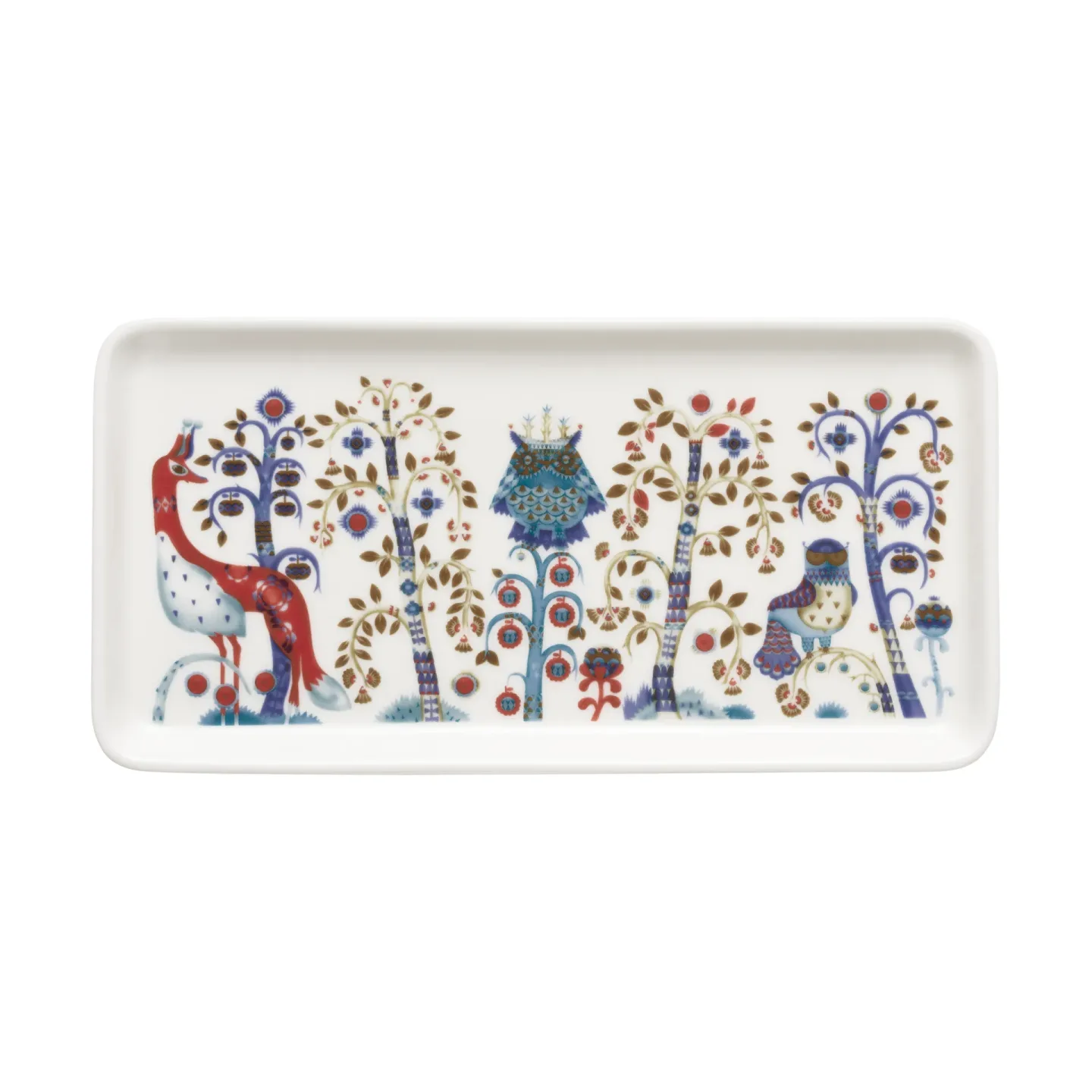 Iittala Taika Teller 12x24 cm Weiß