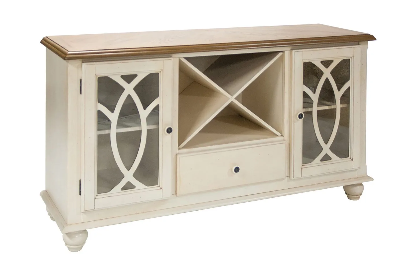 Skänk LILY 152x46xH84cm ekfanér på MDF -