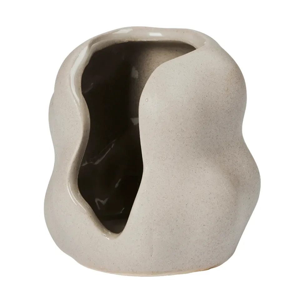 Broste Copenhagen Hekla Hurricane-Lichterkette Dove Grey, Ø9,5 cm