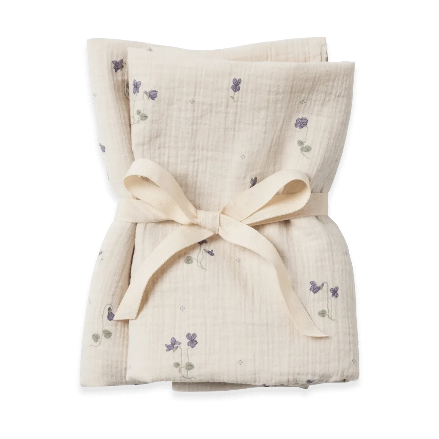 Garbo&Friends Viola Muslin filt liten 2 delar 60x60 cm