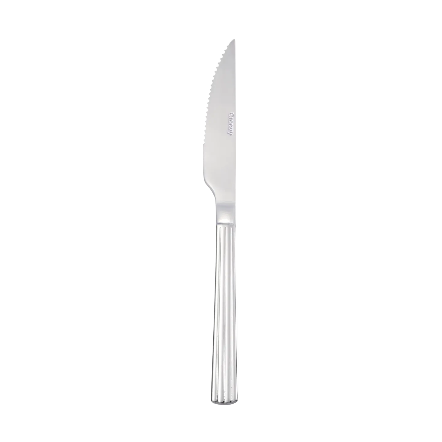 Aida Groovy Steakmesser Edelstahl