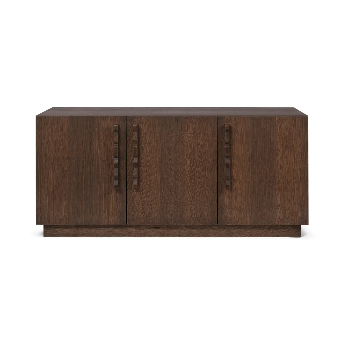 Ferm Living Unda Sideboard 146x68x50 cm Dark Stained Oak