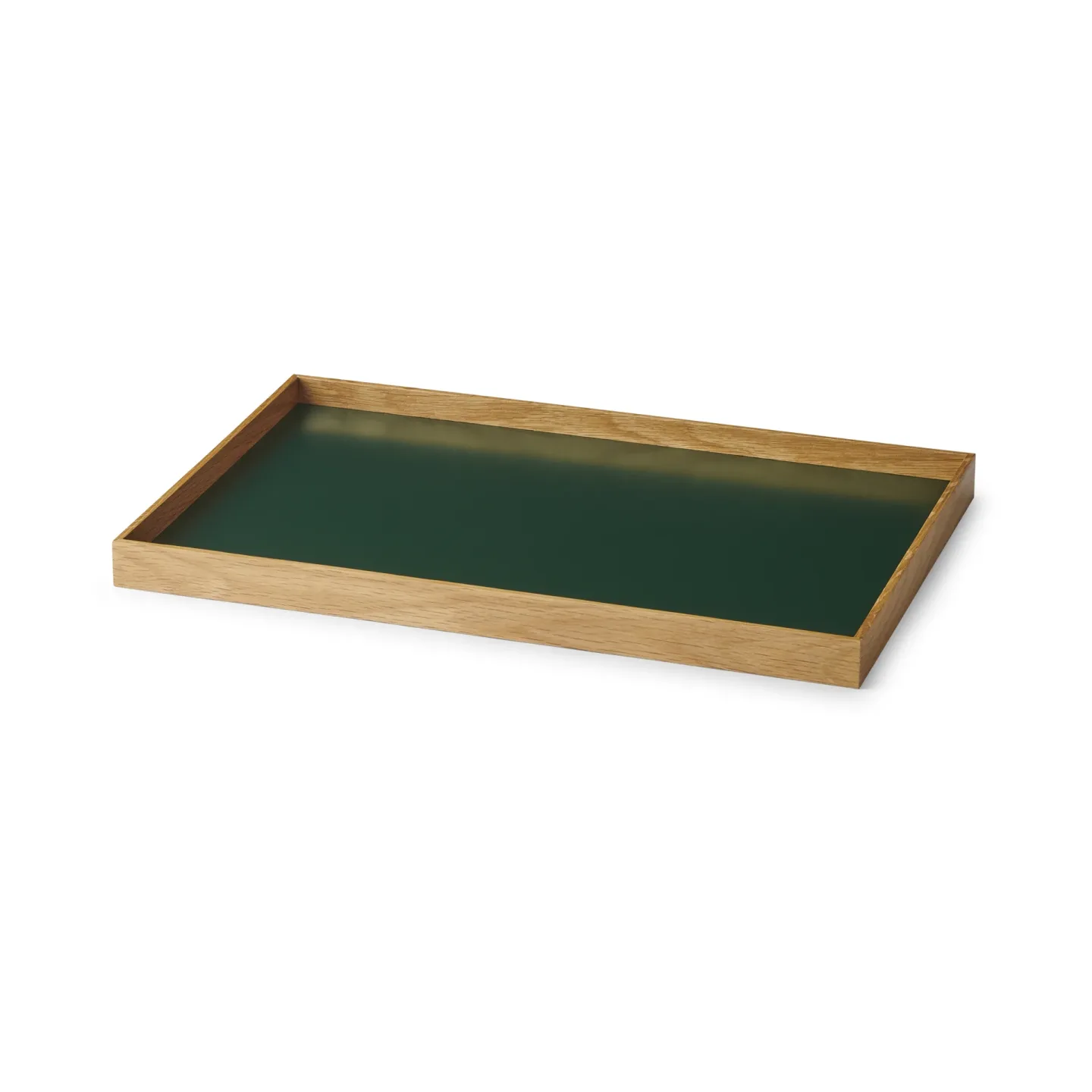 Gejst Frame Tablett medium 23 x 34cm Eiche-grün