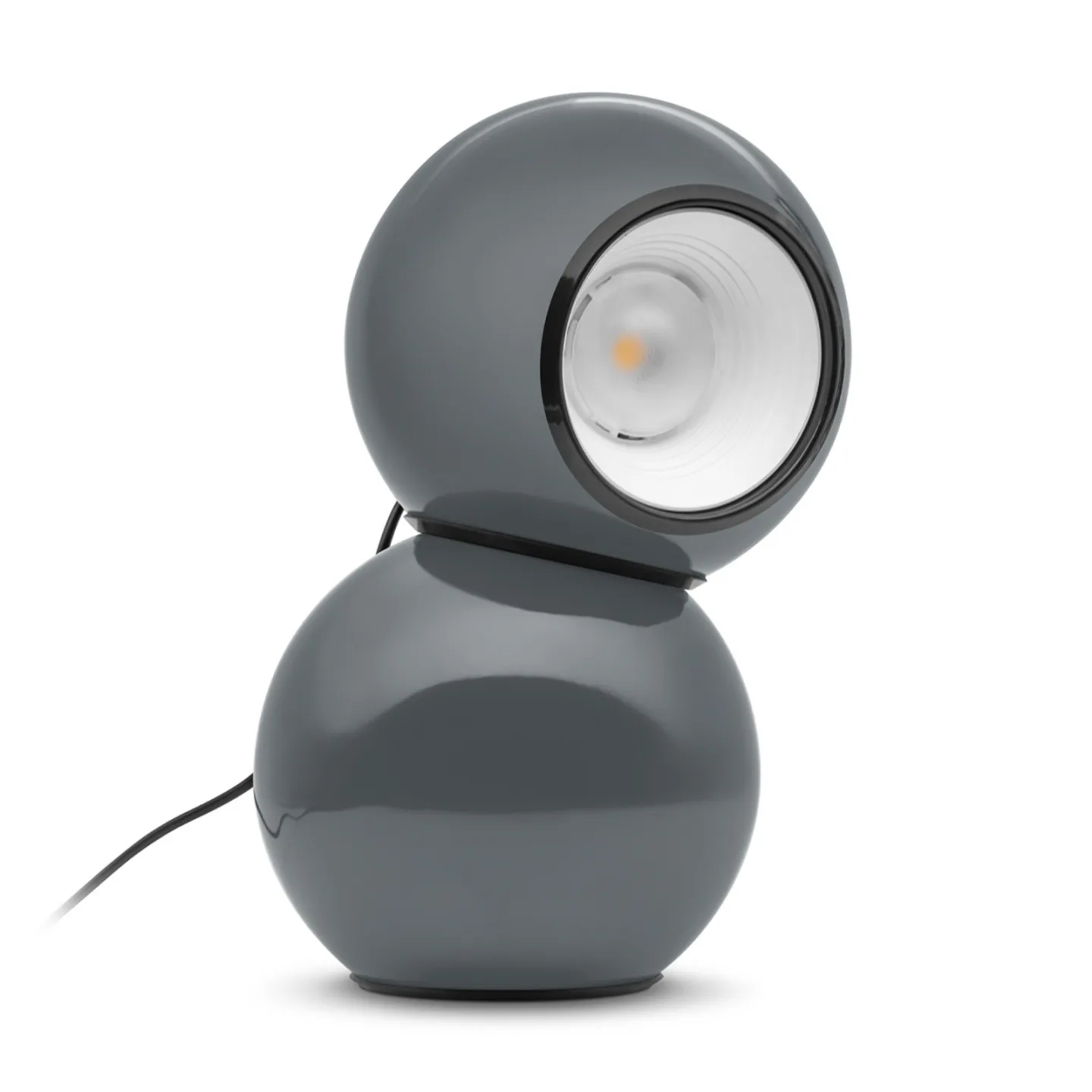 Gravitino LED-bordlampe, grå, højde 24,9 cm - Stilnovo - Stue - Design - Metal