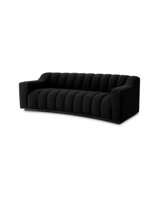 Kelly sofa bouclé black