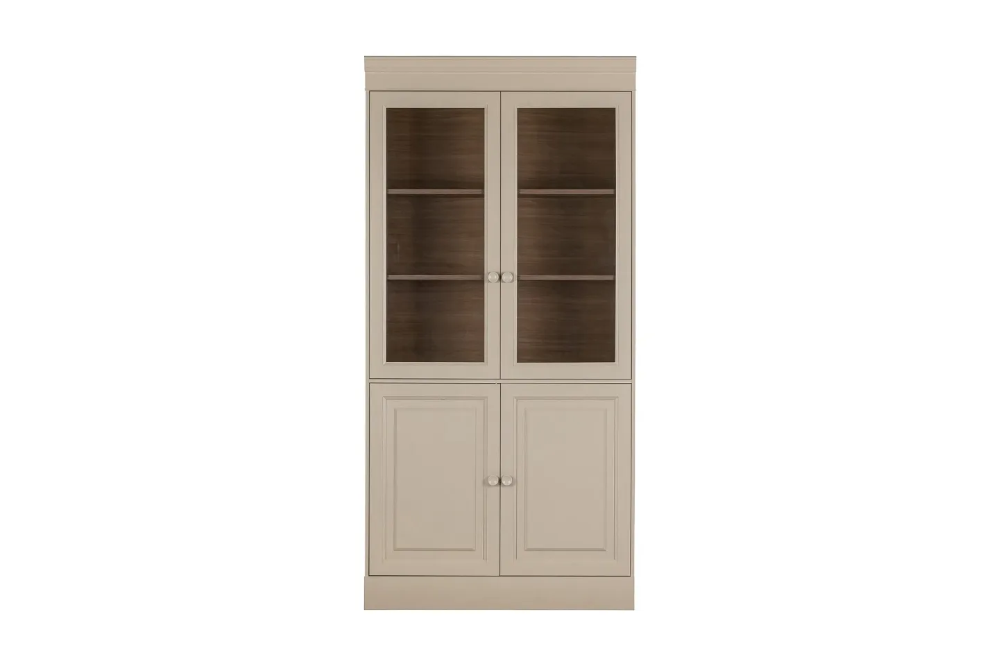 Sjundaa Vitrinskåp 40x105 cm - Sand