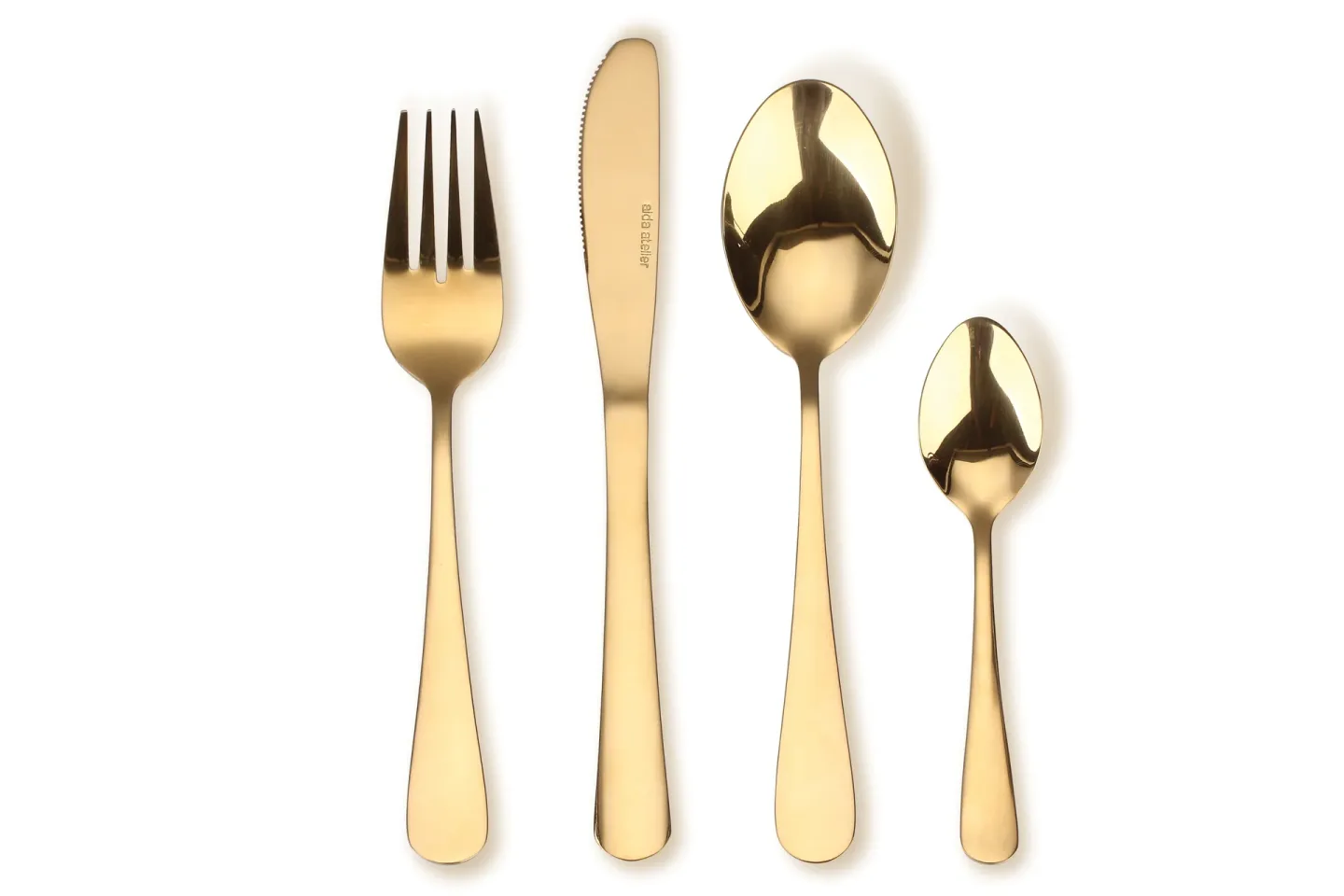 Aida Atelier Besteckset 16 Teile Gold