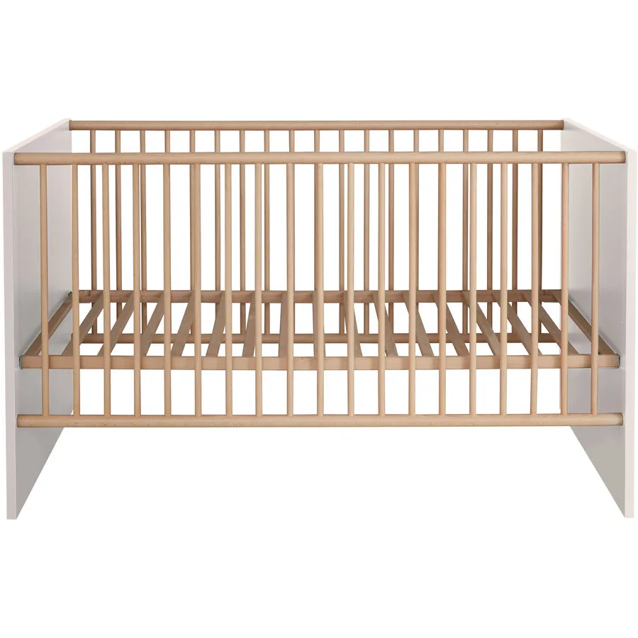 Kinderbett Matis weiss Holzwerkstoff 70 x 140 cm