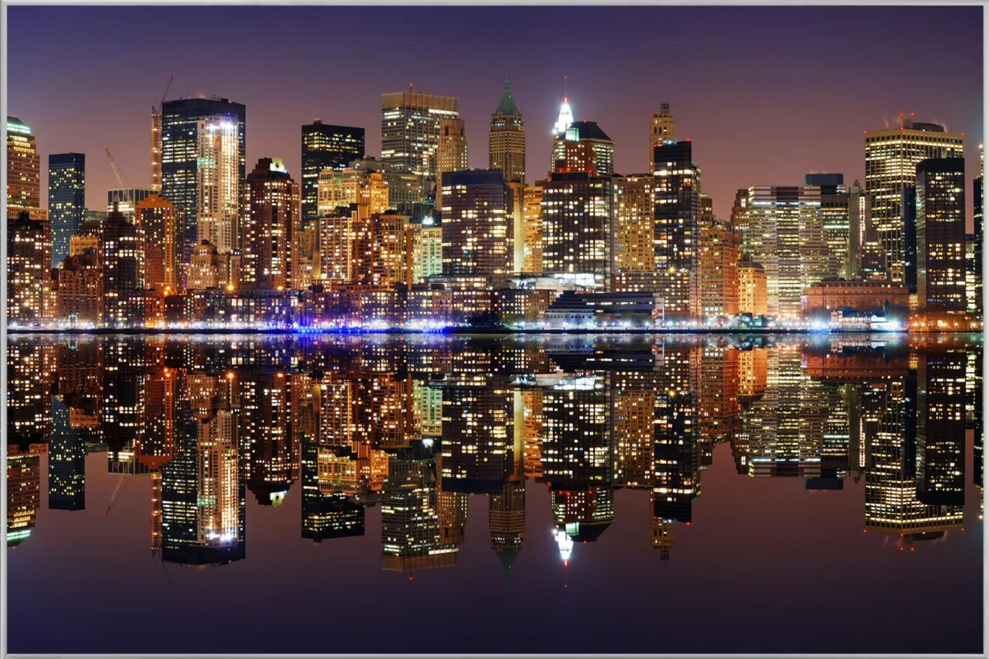 image LAND Bild mit Rahmen New York Skyline | Schubiger Möbel