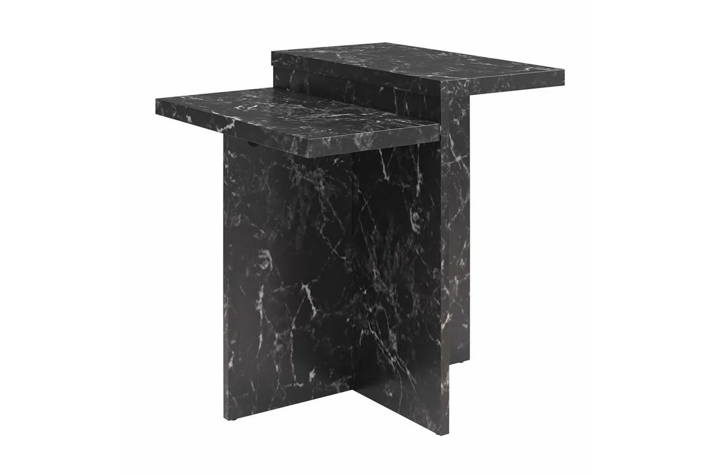 Sidobord/Avslutningsbord Brielle Svart marmor - Svart marmor