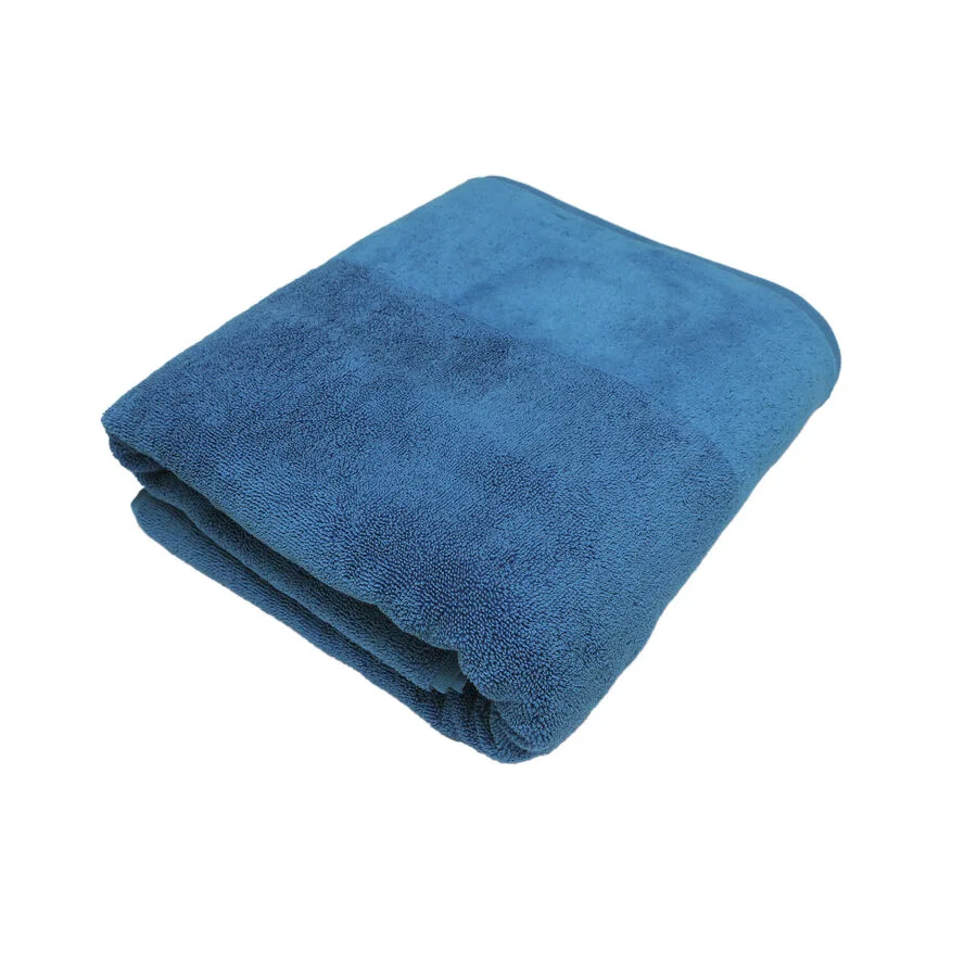 Living Home Badetuch Softfeel royalblau Baumwolle