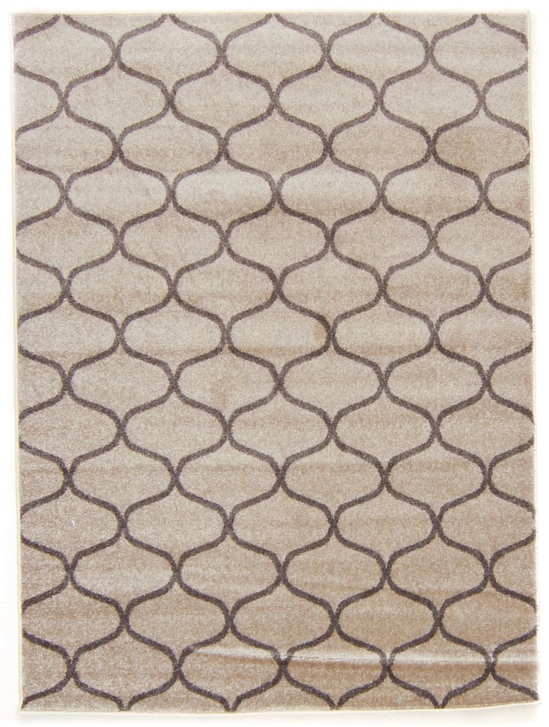 Wilton-teppe - Fabia (beige) (Størrelse: 160 x 220 cm)
