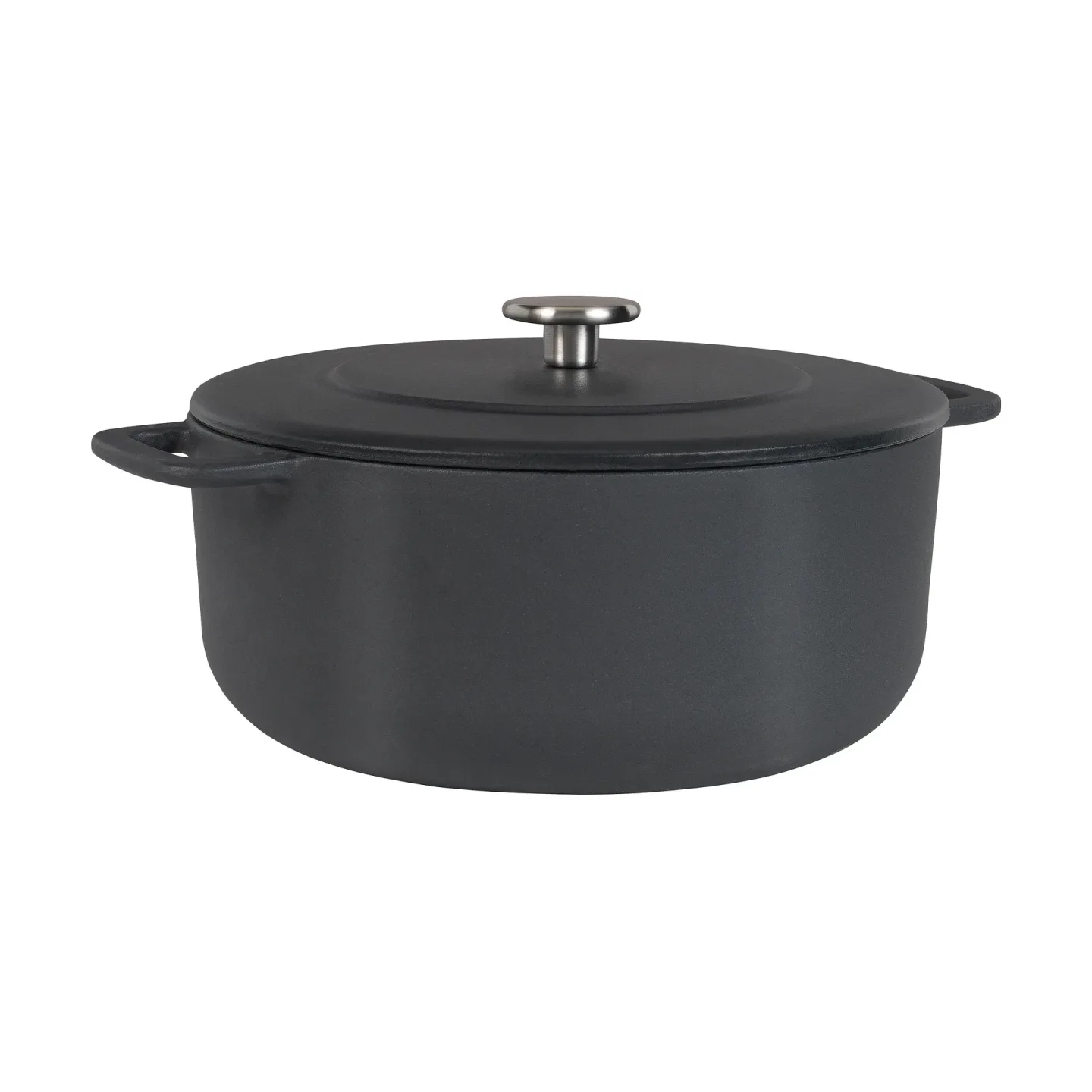 Combekk Combekk emaillierter Gusseisentopf Ø24 cm Black