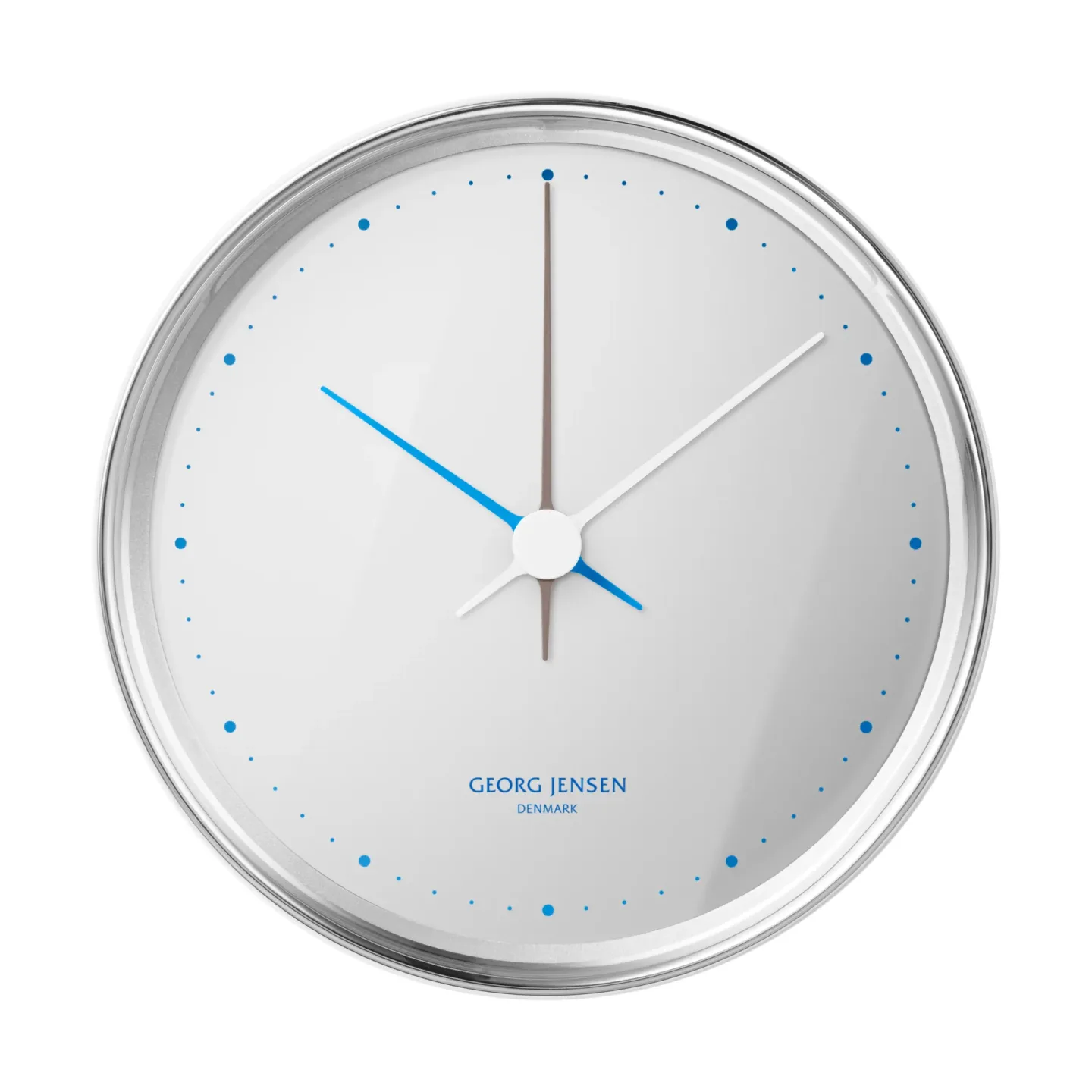 Georg Jensen Koppel Wanduhr Ø10 cm Mirror Echo