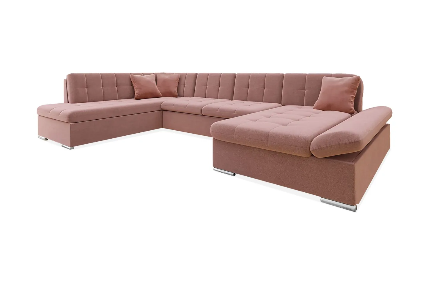 Zumar 4-sits Bäddsoffa Universal - Rosa