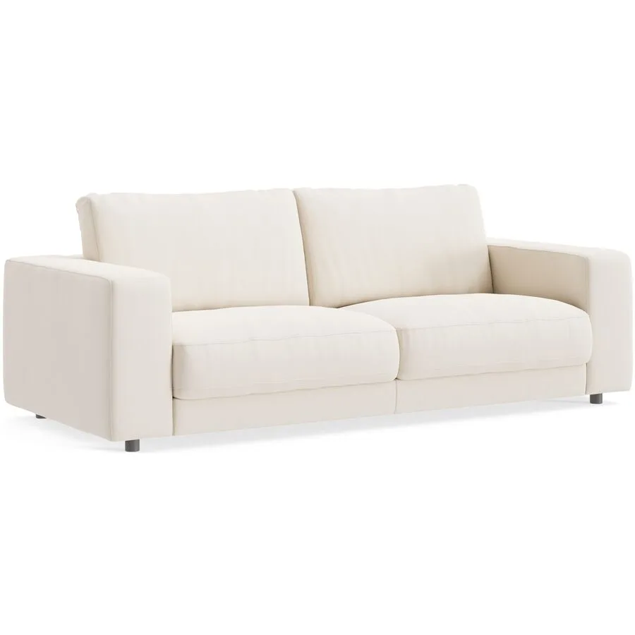 Sofa Ava Bezug: 100% Polyester nature B 230 T 107 cm - Möbel Konfigurator: Traummöbel individuell zusammenstellen
