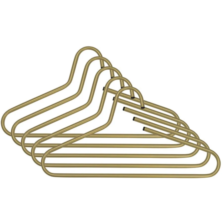 Spinder Design Kleiderbügel Hesta Gold Stahl 21.5 cm