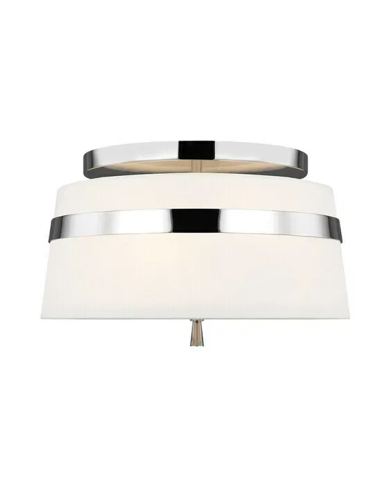 Cordtlandt Small Semi-Flush Mount Nickel